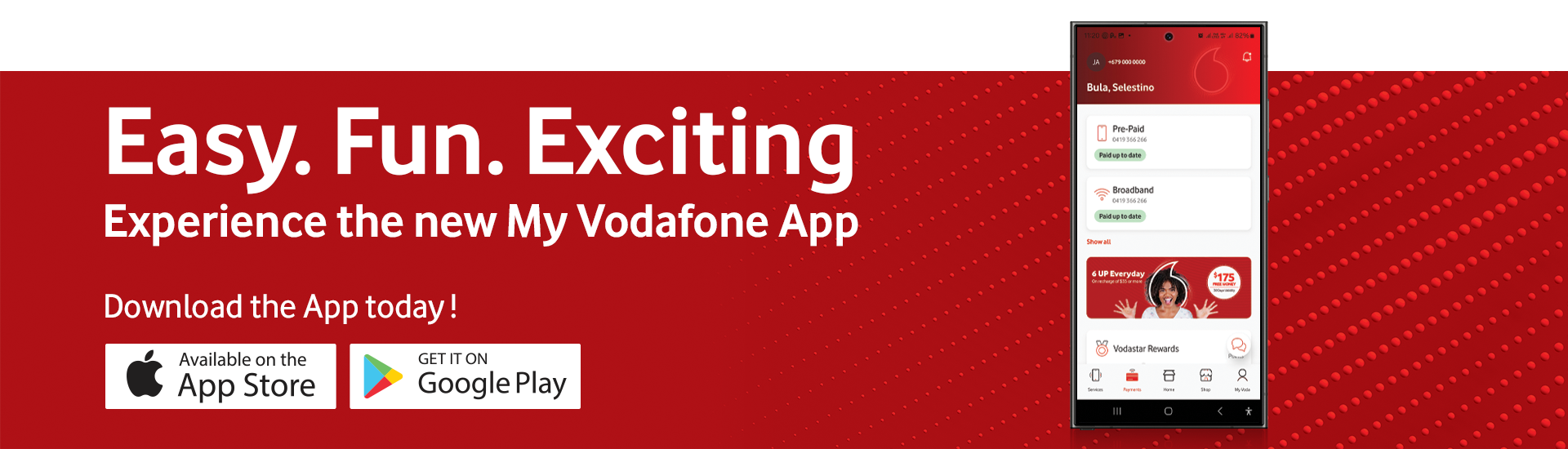 HVoda App vodafone page Banner 1920x550 v2