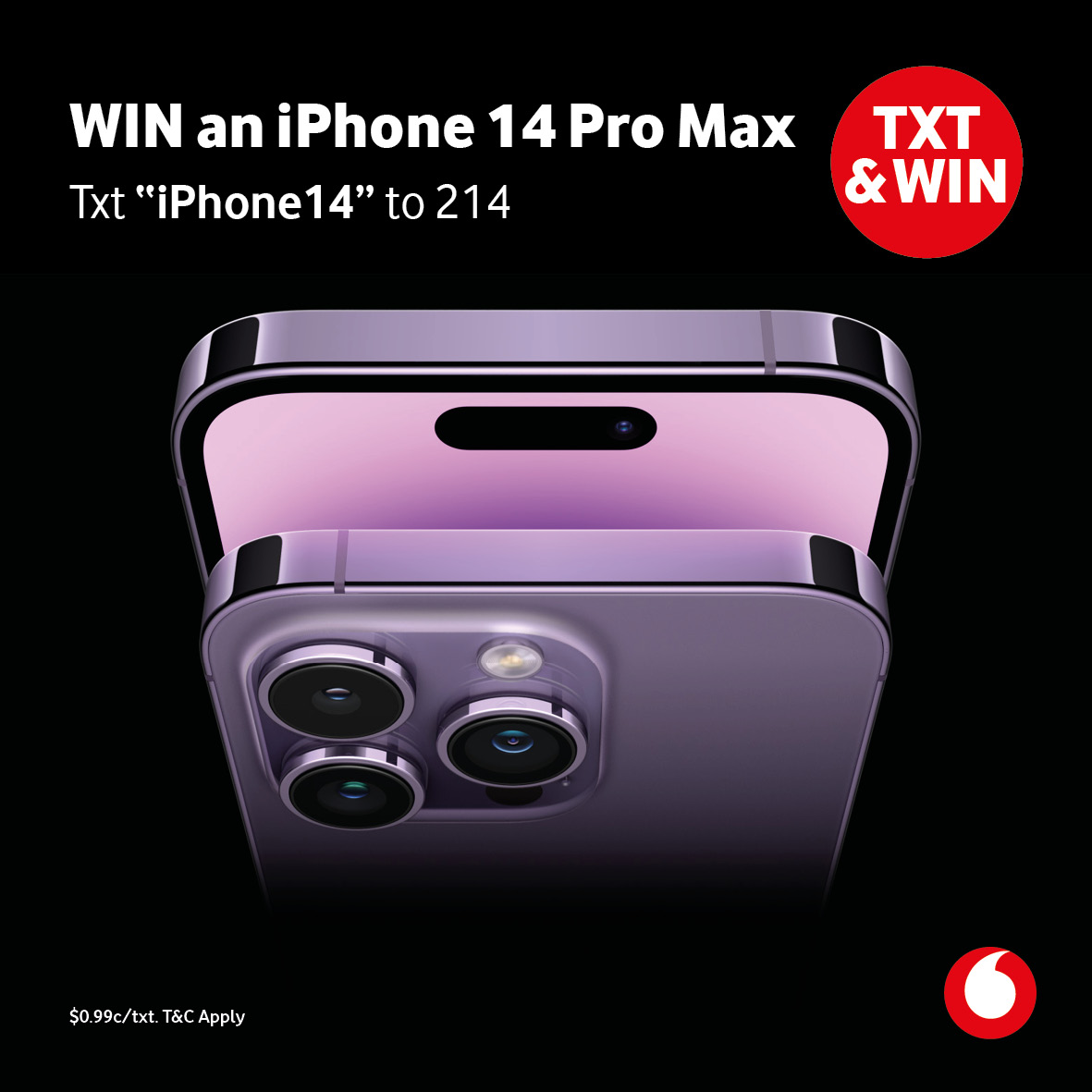 iPhone14 Txt & Win Promotion Social Media iPhone14 Txt & Win Promotion Social Media